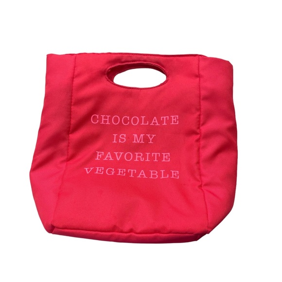 Old Navy Other - Gently Used "Chocolate is my Favorite Vegetable" Kids/Womens Humorous Lunch Box
